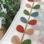 Four color branch Embroidered Semi Sheer Curtain Kitchen Tiers Half Window Sheer Curtains Rod Pocket Voile Drapes for Kitchen Ba - Slobuy
