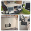 Framed Stretch Mesh Net Pocket Car Auto RV Trunk Motorhome Home Cargo Organization Storage For VW T5 T6 Fiat Ducato Ford Transit - Slobuy