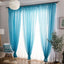 Free Customization Sheer Tulle Curtains Shading Heat Insulation Pure Color Rod Pocket for Bedroom Living Room Voile Window - Slobuy
