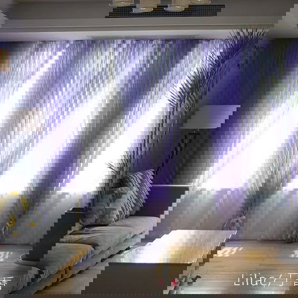 Free Customization Sheer Tulle Curtains Shading Heat Insulation Pure Color Rod Pocket for Bedroom Living Room Voile Window - Slobuy