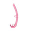 Free full silicone snorkel can be folded arc-bite soft comfortable swimming snorkel - Slobuy
