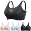 Front Button Maternity Nursing Bra Adjustable Gathered Underwear Comfortable Breastfeeding Bra for Feeding Pregnant Women Clothe - Slobuy