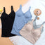Front Open Buckle Summer Solid Sleeveless Nursing Clothes Women Pregnant Tank Top Maternity Clothing Breastfeeding Vest - Slobuy
