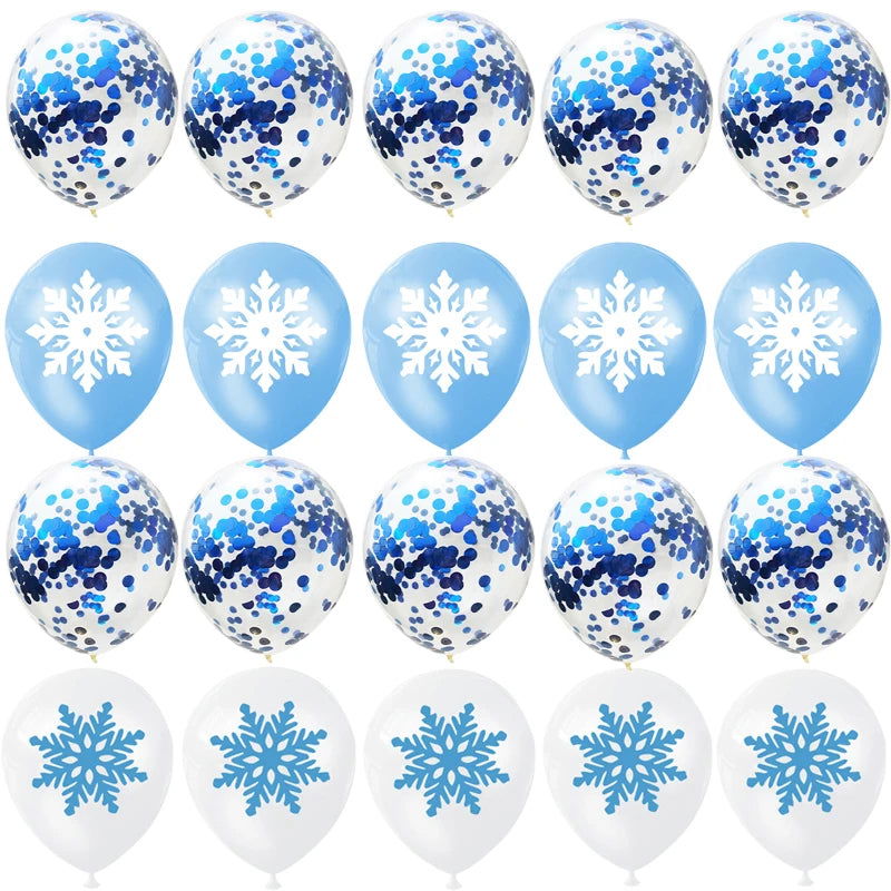 Frozen Anna Elsa Princess Birthday Party Decorations Kids Disposable Tableware Plates Cups Napkins Balloons Baby Shower Supplies - Slobuy