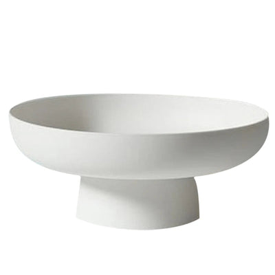 Fruit Dish Round Drain Fruit Basket Modern Style Container for Kitchen Counter Table Centerpiece - Slobuy