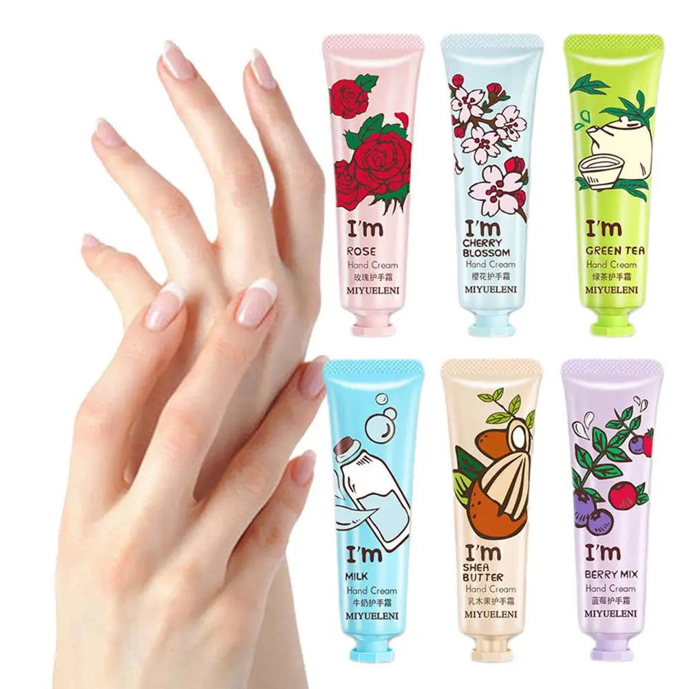 Fruit Plant Hand Cream Plant Fragrance Hand Lotion Hand Lotion Travel Size For Rough Hands Moisturizing Care Cream For Men C6Q1 - Slobuy