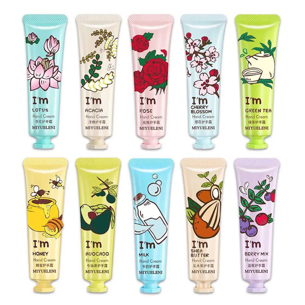 Fruit Plant Hand Cream Plant Fragrance Hand Lotion Hand Lotion Travel Size For Rough Hands Moisturizing Care Cream For Men C6Q1 - Slobuy