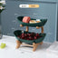 Fruit Plate Snack Plate European-style High-end Internet-famous Display Plate Modern Creative Living Room Household Multi-layer - Slobuy