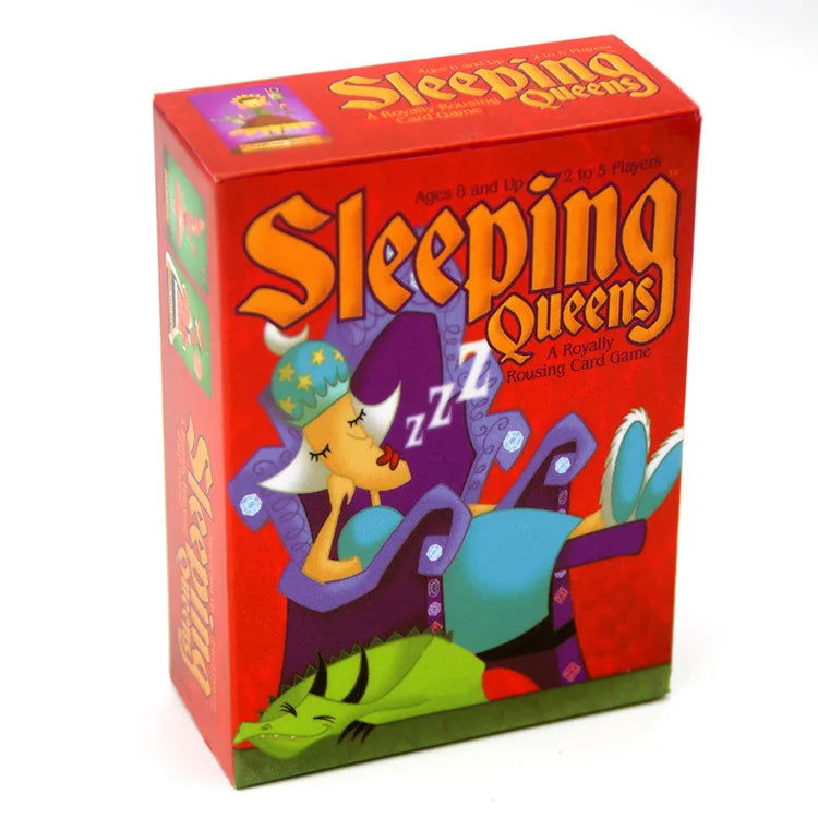 Full English Sleeping Queens Board Game 2-5 Players For Family Gift Wake Queens Up Strategy Game Funny Kids Game Toys - Slobuy