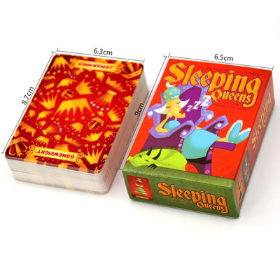 Full English Sleeping Queens Board Game 2-5 Players For Family Gift Wake Queens Up Strategy Game Funny Kids Game Toys - Slobuy