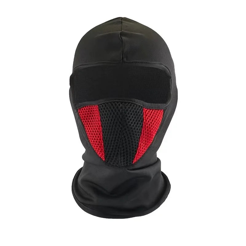 Full Face Mask Cycling Windproof Headgear Motorcycle Balaclava Breathable Outdoor Sports Men CS Mask Head Cover Hat - Slobuy
