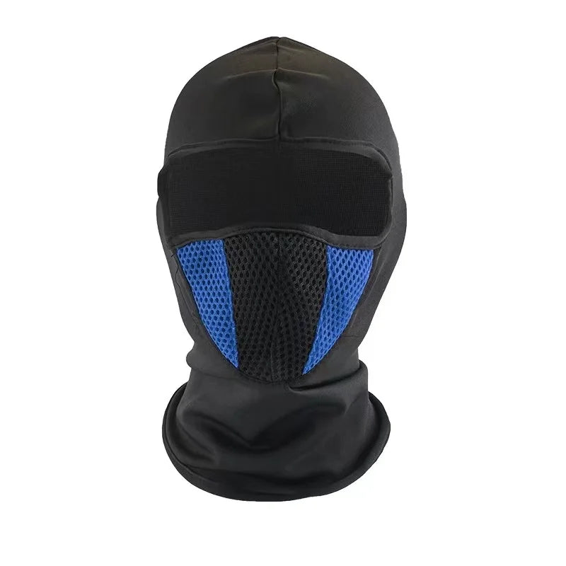 Full Face Mask Cycling Windproof Headgear Motorcycle Balaclava Breathable Outdoor Sports Men CS Mask Head Cover Hat - Slobuy