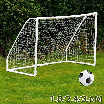 Full Size Football Net For Soccer Goal Post Junior Sports Training 1.8M X 1.2M 2.4M X 1.8M 3.6M X 1.8M Football Net High Qual - Slobuy