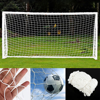 Full Size Football Net For Soccer Goal Post Junior Sports Training 1.8M X 1.2M 2.4M X 1.8M 3.6M X 1.8M Football Net High Qual - Slobuy