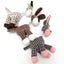 Fun Pet Toy Donkey Shape Corduroy Chew Toy For Dogs Puppy Squeaker Squeaky Plush Bone Molar Dog Toy Pet Training Dog Accessories - Slobuy