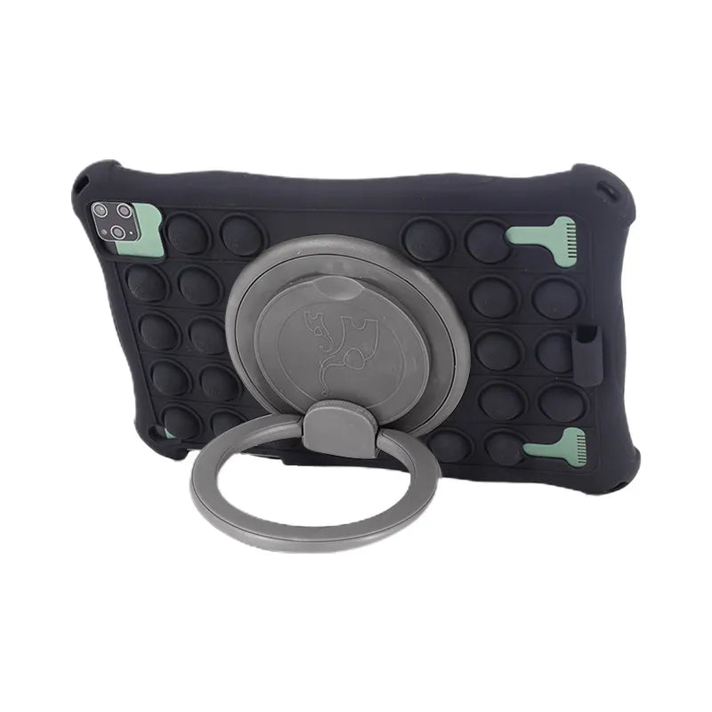 Funda Para 10.1" Universal Silicone Tablet Case 10 10.1 inch Android Tablet PC Shockproof Stand Cover Cases 25*16CM/9.84x6.3inch - Slobuy
