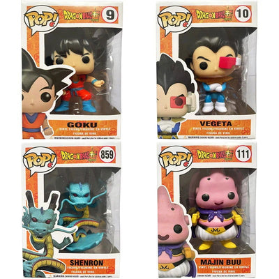 Funko POP Dragon Ball Z Figure Super Saiyan God GOKU #24 Dragon Buu Vegeta Cell Vinyl Clint Action Figure Collectible Model Toys - Slobuy