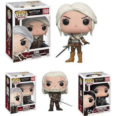Funko The Witcher 3 - Wild Hunt: #149 CIRI 150# Geralt 152# TRISS  Action Figure Vinyl Toys - Slobuy
