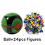 Funny Joy Pokemoning Toys 7Cm Elf Ball 2-3cm Anime Action PokeBall Figures Monster Toy Model Dolls Children Christmas Gift - Slobuy