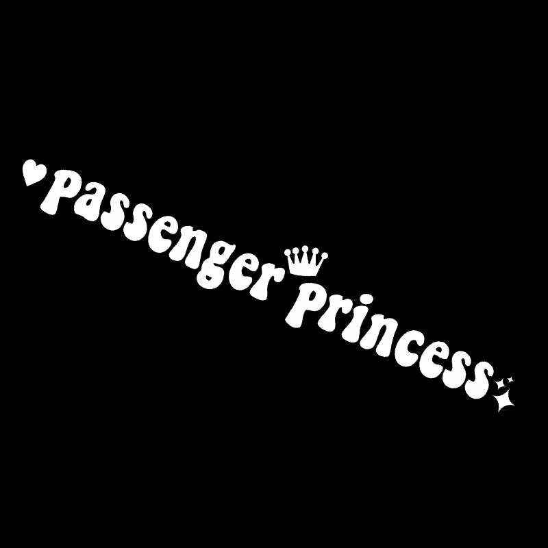 G216 15*2.3CM Passenger princess car stickers funny creative stickers for car rearview mirrors - Slobuy
