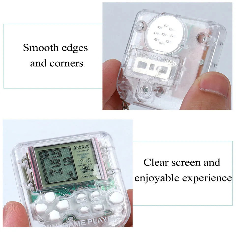 GAMINJA Retro Mini Handheld Game Players Classic Electronic Games Hand Held Console Game Child Puzzle Gaming Console Toys Gift - Slobuy