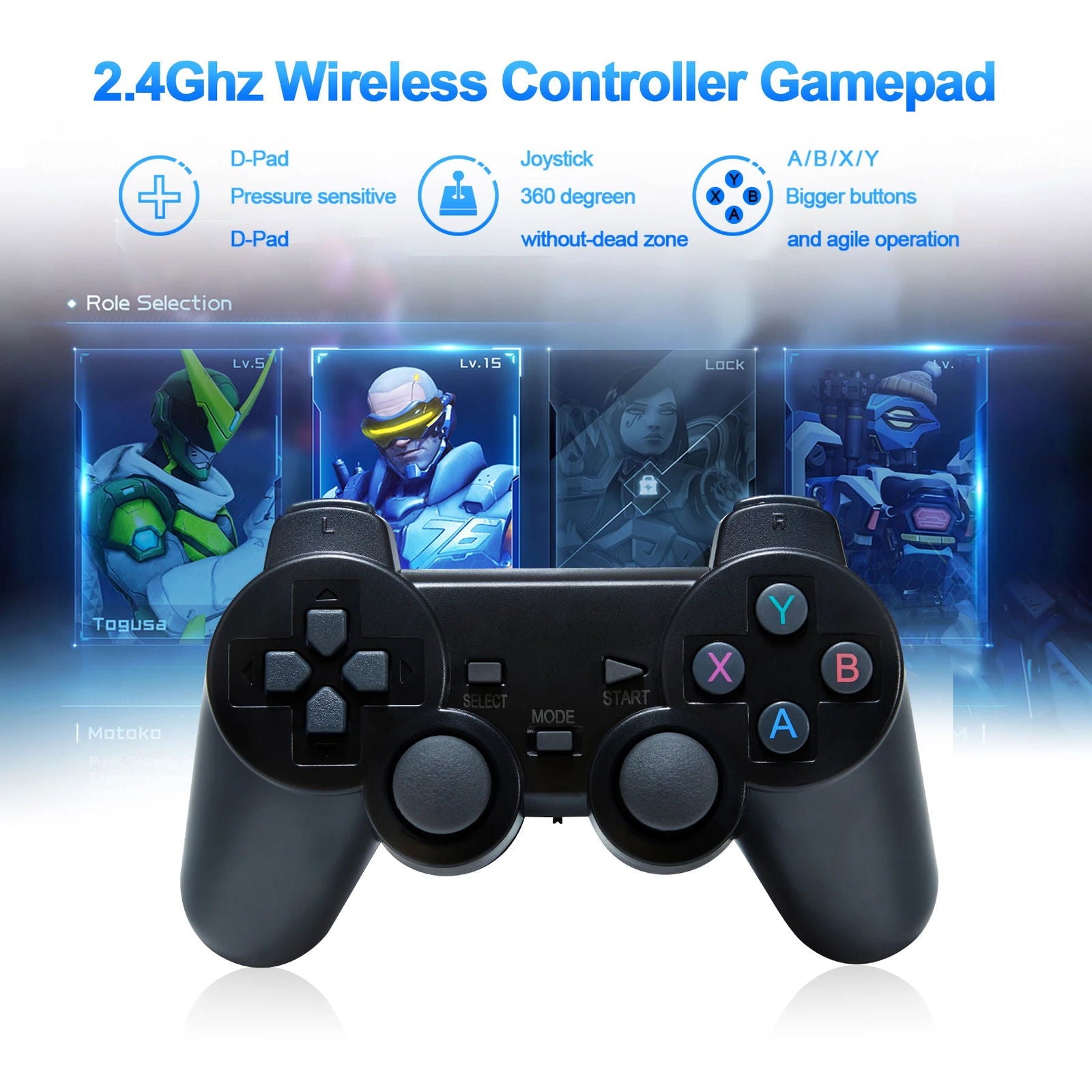 GD10 Plus Game Console 4K 3D X2 Plus Gaming HD Output TV Game play 2.4G Dual Handle Portable video Game Console For PS1 N64 - Slobuy