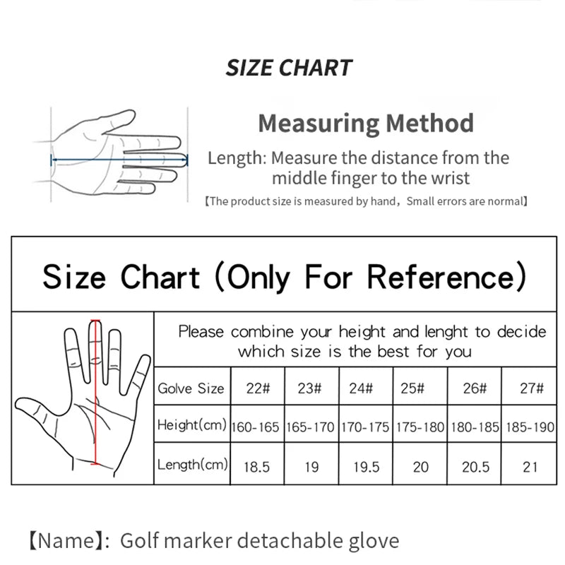 GVOVLVF Men's Golf Glove One Pc  2 Color Options Improved Grip System Cool Comfortable Blue White color left right hand NEW - Slobuy