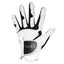 GVOVLVF Men's Golf Glove One Pc  2 Color Options Improved Grip System Cool Comfortable Blue White color left right hand NEW - Slobuy