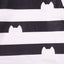 Gabby Dollhouse Cartoon Children Black And White Stripe T-Shirt+Skirt+Bag Sets Kids Carnival Gabby Cats Costume Party Outfits 8Y - Slobuy