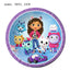 Gabby Dollhouse Cats Birthday Decoration Balloon Disposable Tableware Cat Balloons Kids Gabby Doll House Figures Party Supplies - Slobuy