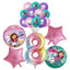 Gabby Dollhouse Cats Birthday Decoration Balloon Disposable Tableware Cat Balloons Kids Gabby Doll House Figures Party Supplies - Slobuy