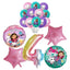 Gabby Dollhouse Cats Birthday Decoration Balloon Disposable Tableware Cat Balloons Kids Gabby Doll House Figures Party Supplies - Slobuy