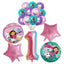 Gabby Dollhouse Cats Birthday Decoration Balloon Disposable Tableware Cat Balloons Kids Gabby Doll House Figures Party Supplies - Slobuy