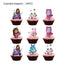 Gabby Dollhouse Cats Birthday Decoration Balloon Disposable Tableware Cat Balloons Kids Gabby Doll House Figures Party Supplies - Slobuy