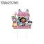Gabby Dollhouse Cats Birthday Decoration Balloon Disposable Tableware Cat Balloons Kids Gabby Doll House Figures Party Supplies - Slobuy