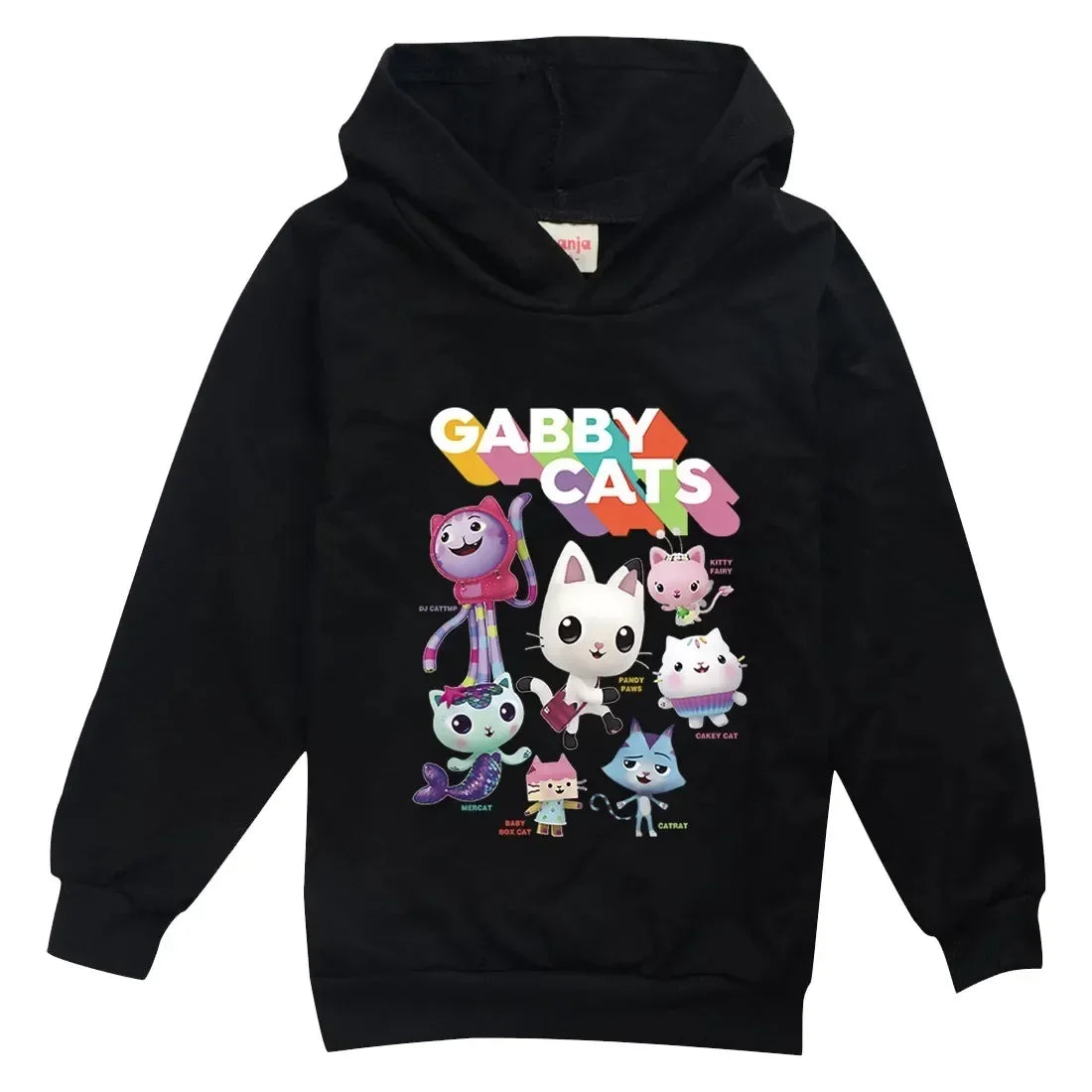 Gabbys Doll House Hoodie Children Spring Autumn Kids Long Sleeve Coats Boys  Gabbys Cats Sweatshirt Girls Casual Clothes - Slobuy