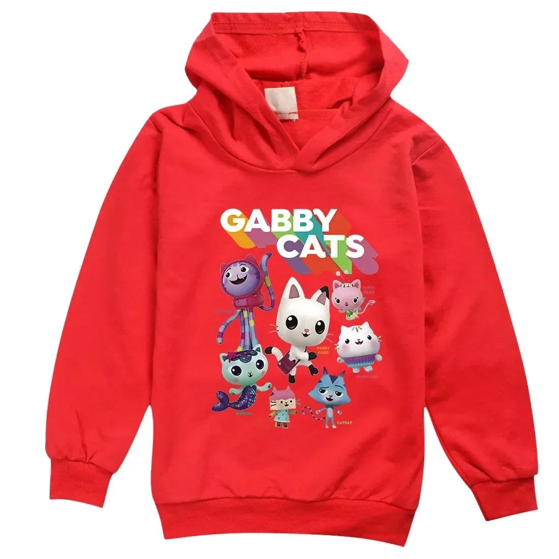 Gabbys Doll House Hoodie Children Spring Autumn Kids Long Sleeve Coats Boys  Gabbys Cats Sweatshirt Girls Casual Clothes - Slobuy