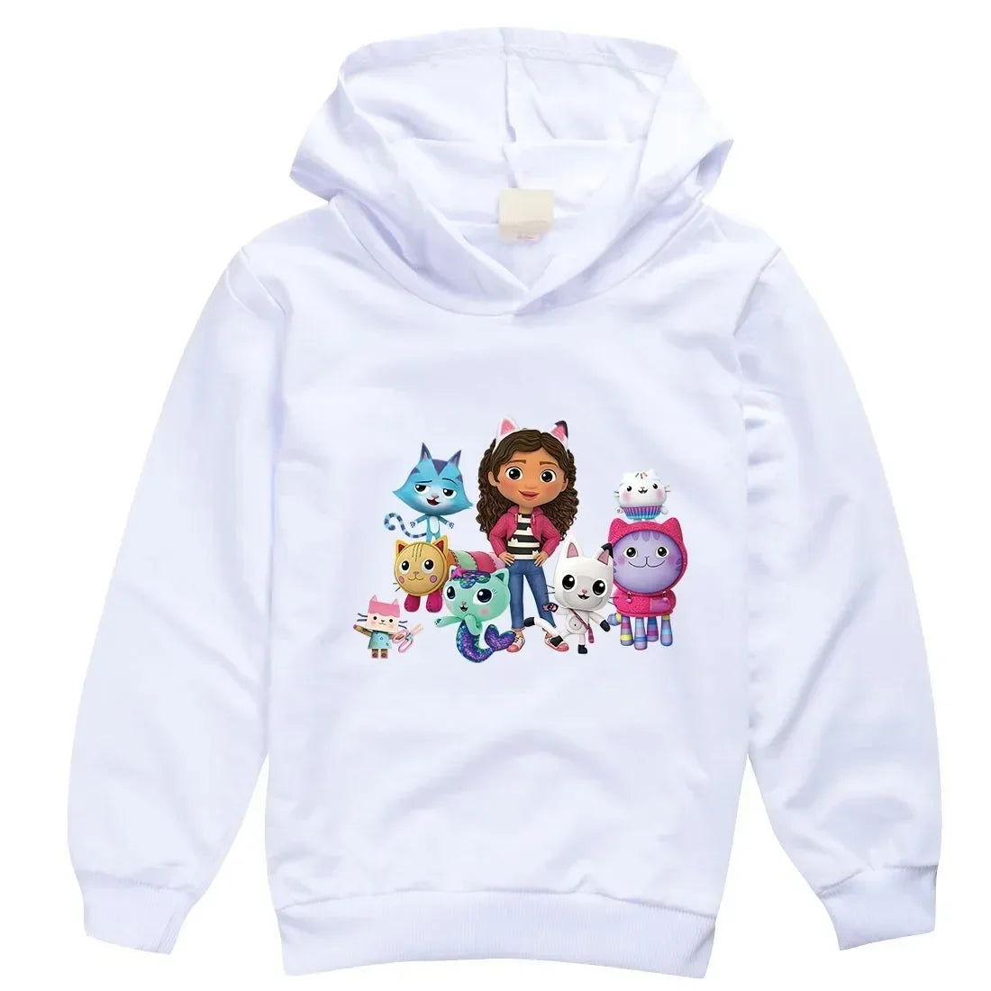 Gabbys Doll House Hoodie Children Spring Autumn Kids Long Sleeve Coats Boys  Gabbys Cats Sweatshirt Girls Casual Clothes - Slobuy