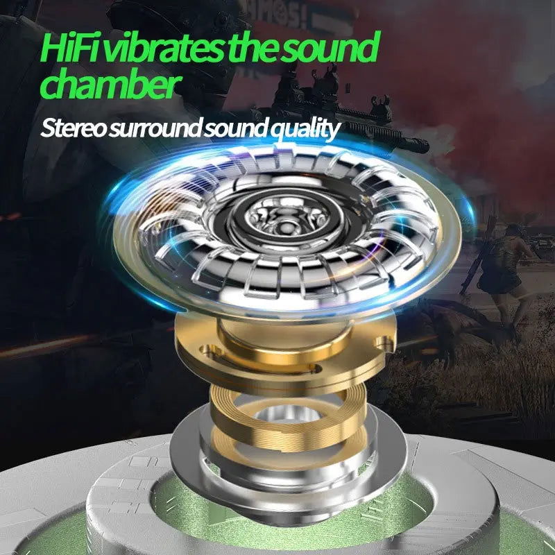 Gaming Headset Inear Wired With Wheat Esports Pubg Mobile Game Computer Mobile Phone Universal Listening Sound Recognition Pos - Slobuy