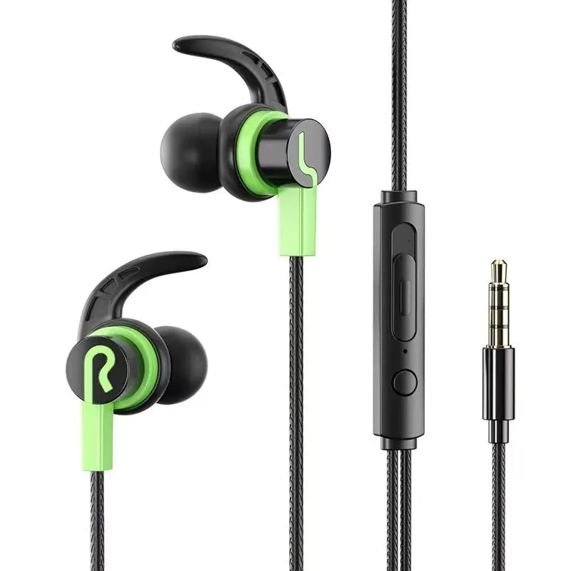 Gaming Headset Inear Wired With Wheat Esports Pubg Mobile Game Computer Mobile Phone Universal Listening Sound Recognition Pos - Slobuy