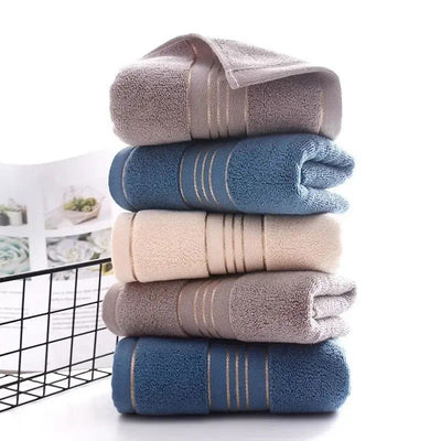 Gaoyang Pure Cotton Adult Towel Thread Broken Line Absorbent Gift Logo Customizable Face Wash Towel - Slobuy