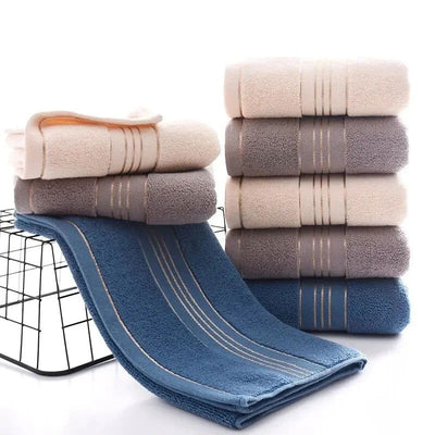 Gaoyang Pure Cotton Adult Towel Thread Broken Line Absorbent Gift Logo Customizable Face Wash Towel - Slobuy