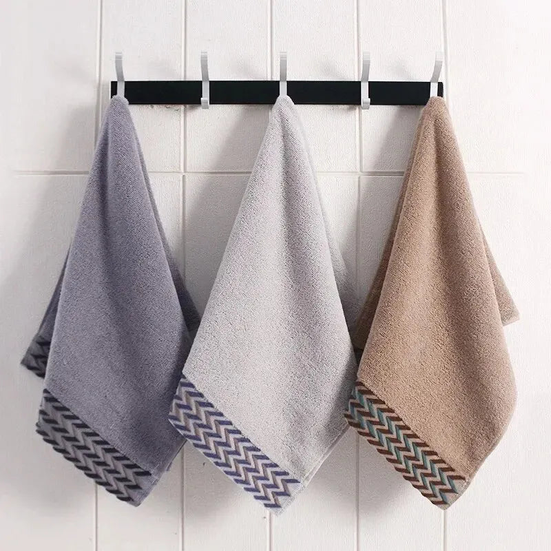 Gaoyang Pure Cotton Adult Towel Thread Broken Line Absorbent Gift Logo Customizable Face Wash Towel - Slobuy