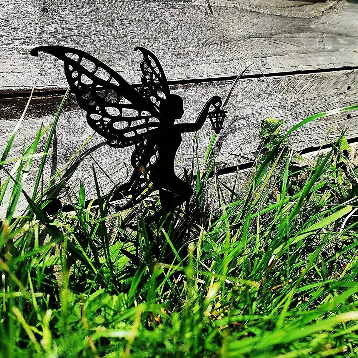 Garden Fairy Metal Outdoor Decor for Your Patio and Lawn - Slobuy