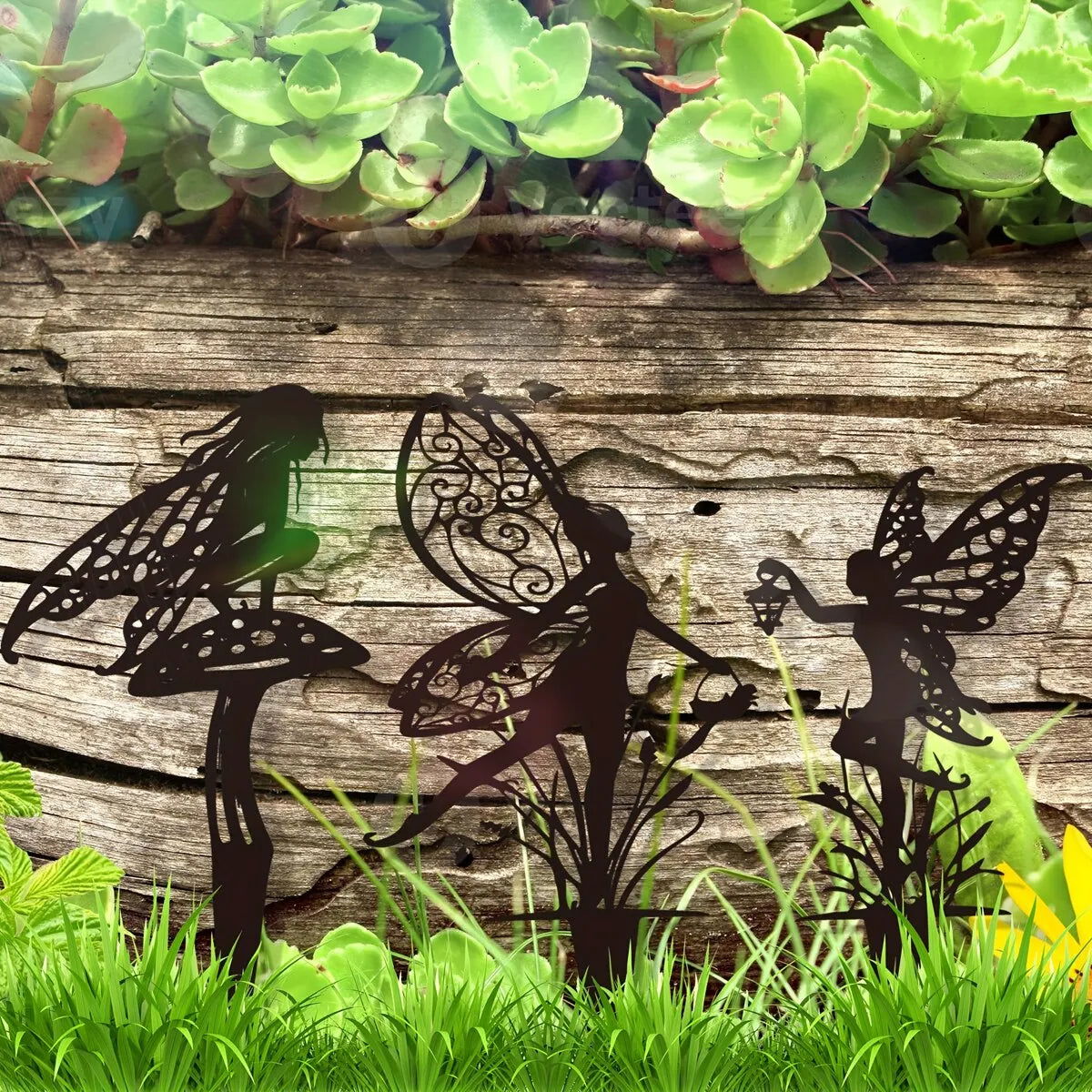 Garden Fairy Metal Outdoor Decor for Your Patio and Lawn - Slobuy