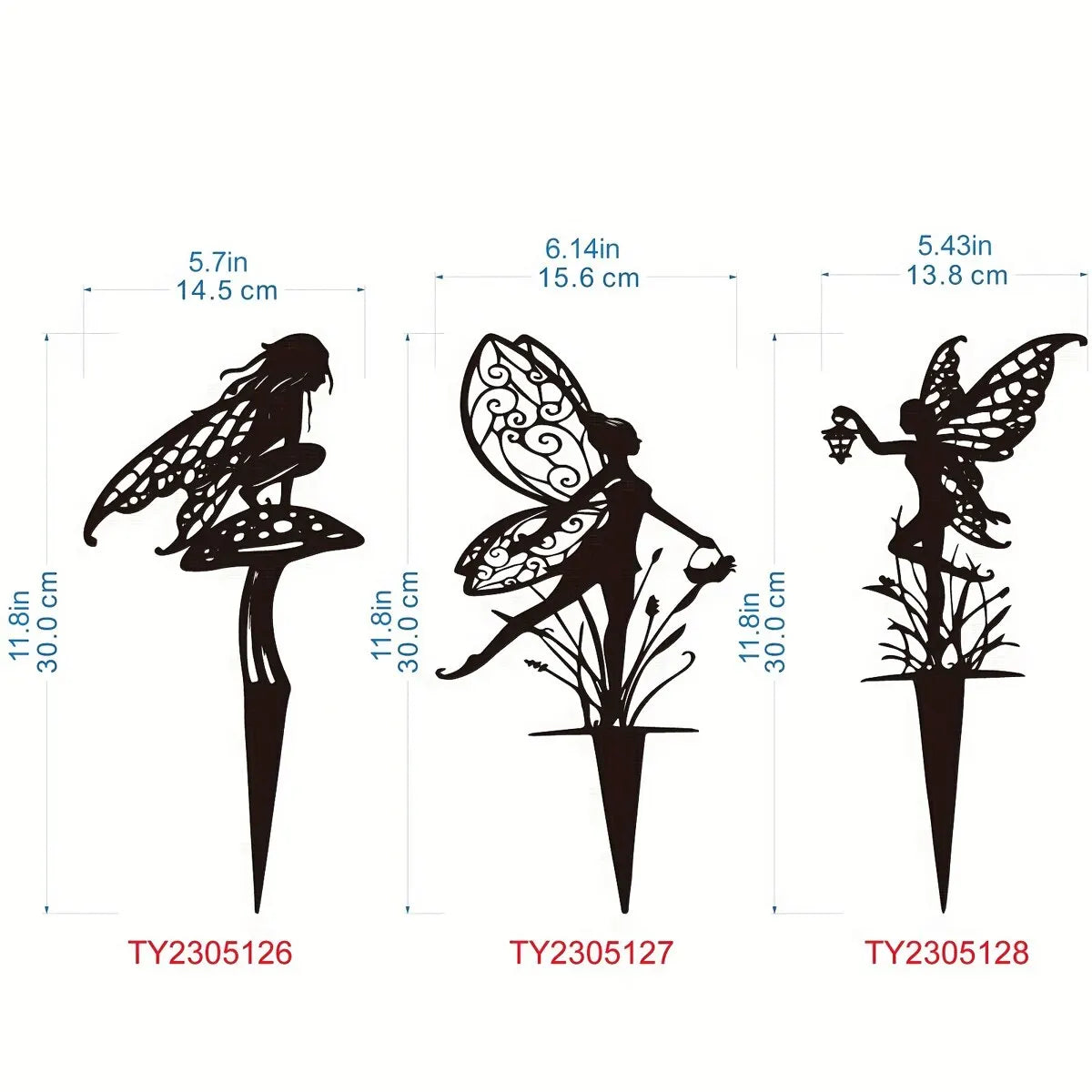 Garden Fairy Metal Outdoor Decor for Your Patio and Lawn - Slobuy