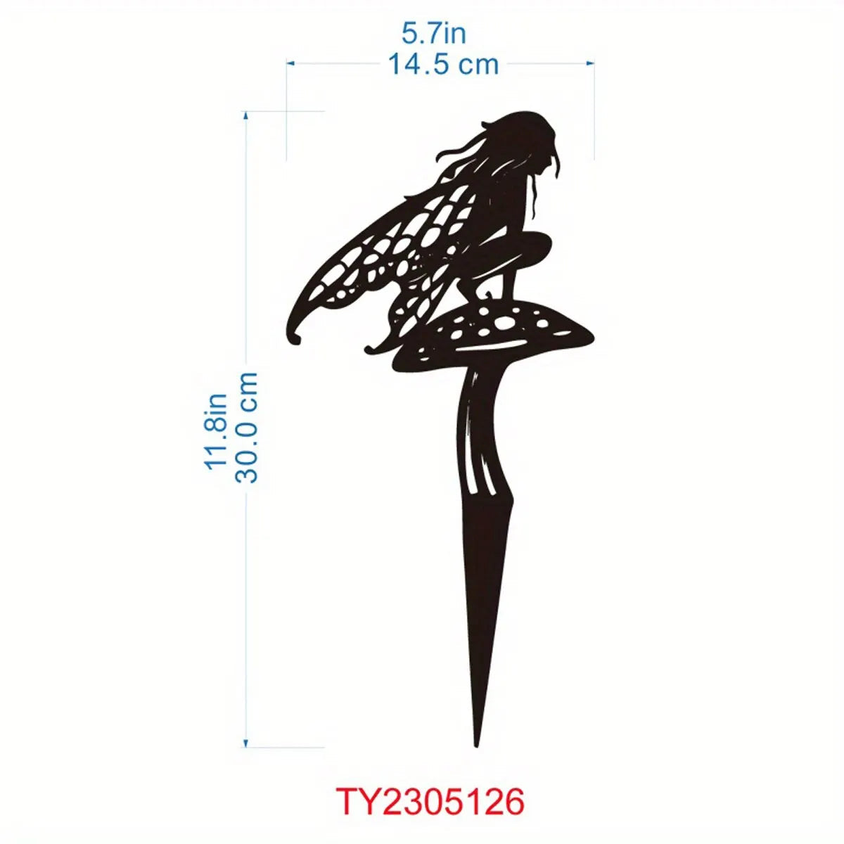 Garden Fairy Metal Outdoor Decor for Your Patio and Lawn - Slobuy
