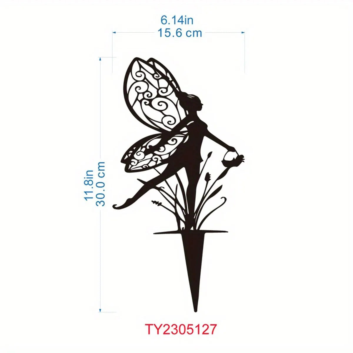 Garden Fairy Metal Outdoor Decor for Your Patio and Lawn - Slobuy