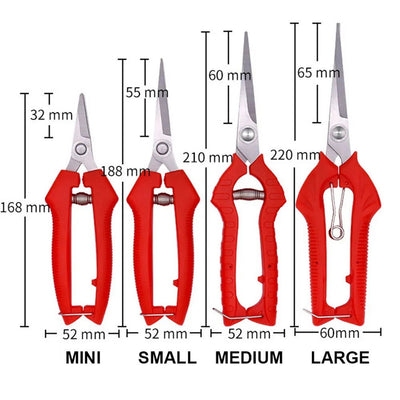 Garden Pruning Shears Potted Branches Scissors Fruit Picking Small Scissors Household Hand Tools Orchard Farm Gardening Tools - Slobuy