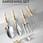 Garden Shovel Rake Spade Set Wooden Handle for Flowers Potted Outdoor Planting Household Plant Garden Tools - Slobuy